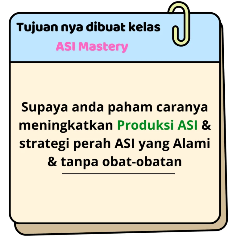 Tujuan ASI Mastery